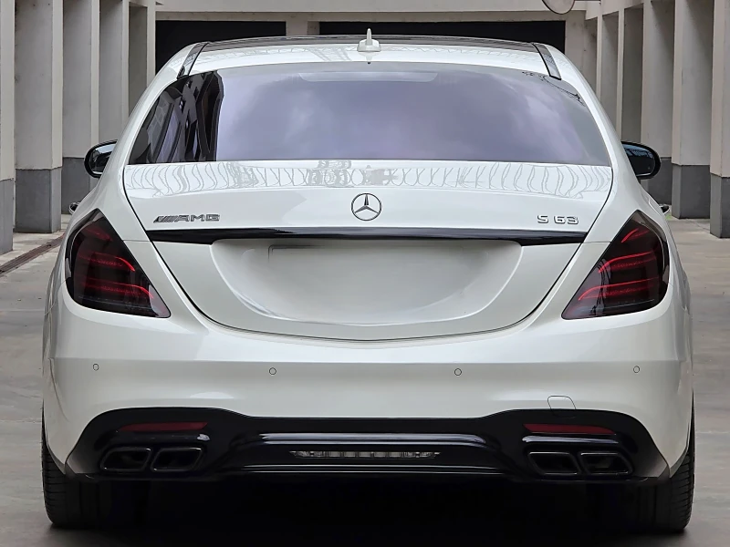 Mercedes-Benz S 63 AMG Mercedes-Benz S63 AMG* 4M* 3xTV* BURM* PANO* NIGHT, снимка 10 - Автомобили и джипове - 50448211