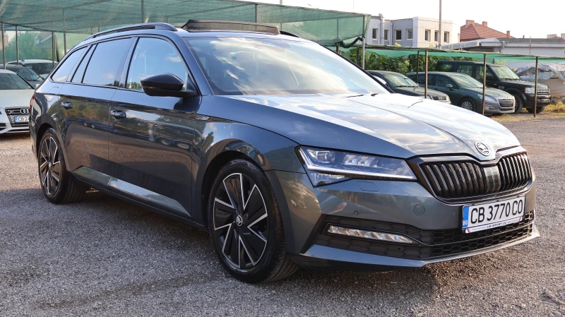 Skoda Superb 2.0TDI SPORTLine DSG MATRIX ДИСТРОНИК KeyLess , снимка 3 - Автомобили и джипове - 51435786