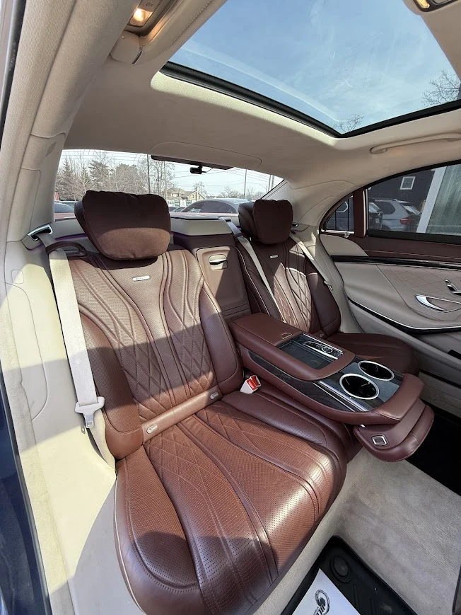 Mercedes-Benz S 63 AMG S* DESIGNO 2 TONE* ОБДУХВ* МАСАЖИ* МОНИТОРИ* ПАНОР, снимка 13 - Автомобили и джипове - 55643914