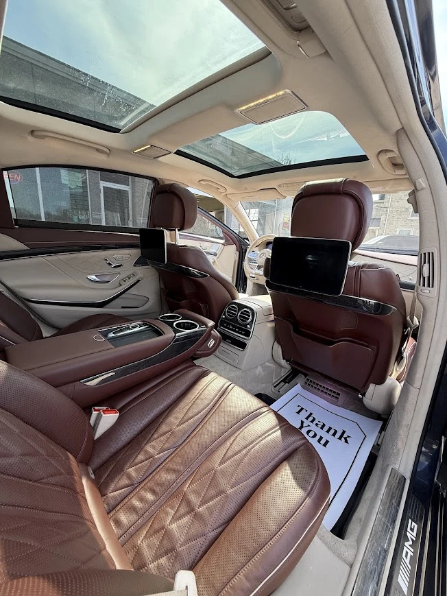 Mercedes-Benz S 63 AMG S* DESIGNO 2 TONE* ОБДУХВ* МАСАЖИ* МОНИТОРИ* ПАНОР, снимка 14 - Автомобили и джипове - 55643914