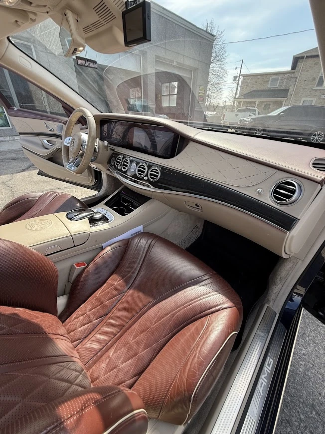 Mercedes-Benz S 63 AMG S* DESIGNO 2 TONE* ОБДУХВ* МАСАЖИ* МОНИТОРИ* ПАНОР, снимка 12 - Автомобили и джипове - 55643914
