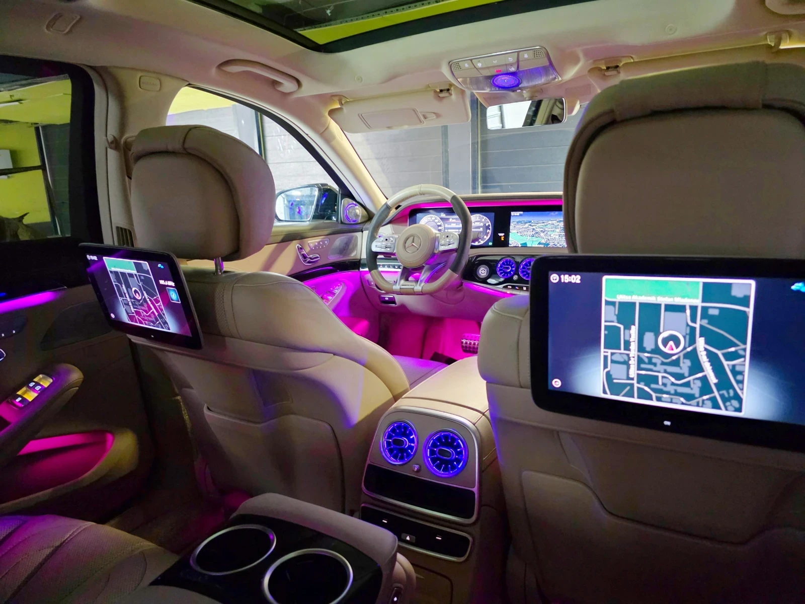 Mercedes-Benz S 63 AMG Mercedes-Benz S63 AMG* 4M* 3xTV* BURM* PANO* NIGHT | Mobile.bg   17