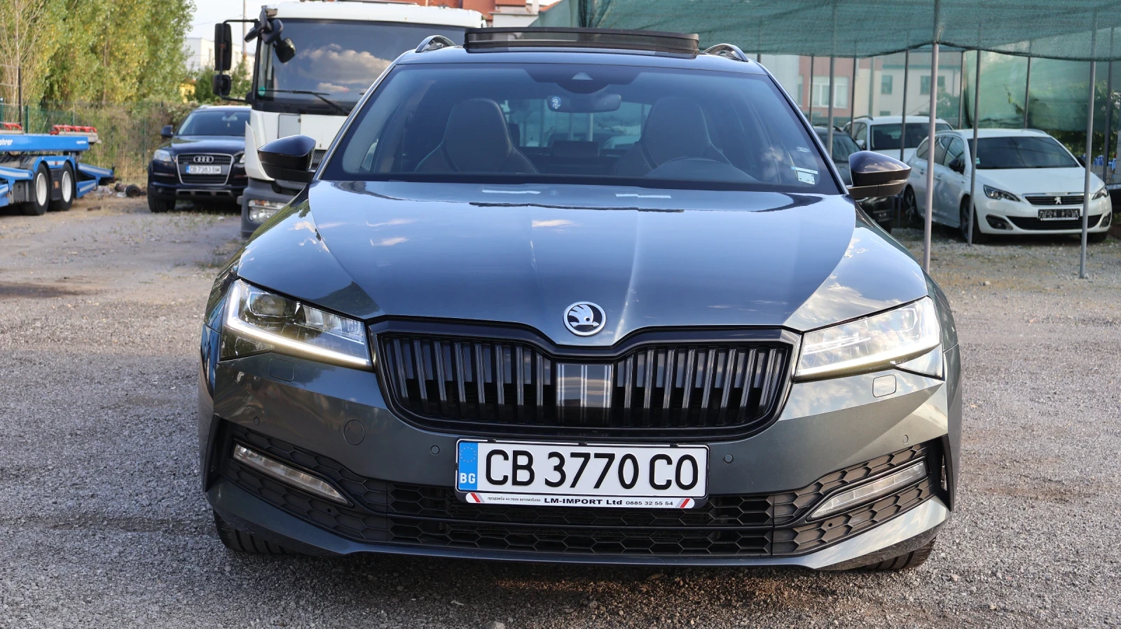 Skoda Superb 2.0TDI SPORTLine DSG MATRIX ДИСТРОНИК KeyLess  - изображение 2