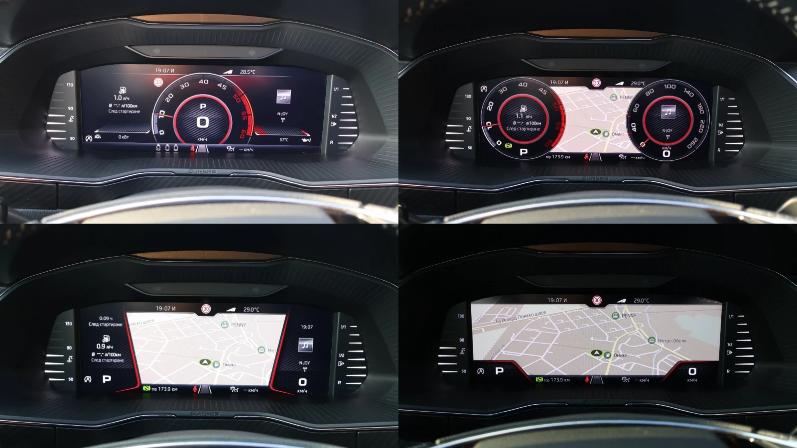 Skoda Superb 2.0TDI SPORTLine DSG MATRIX  KeyLess  | Mobile.bg   14