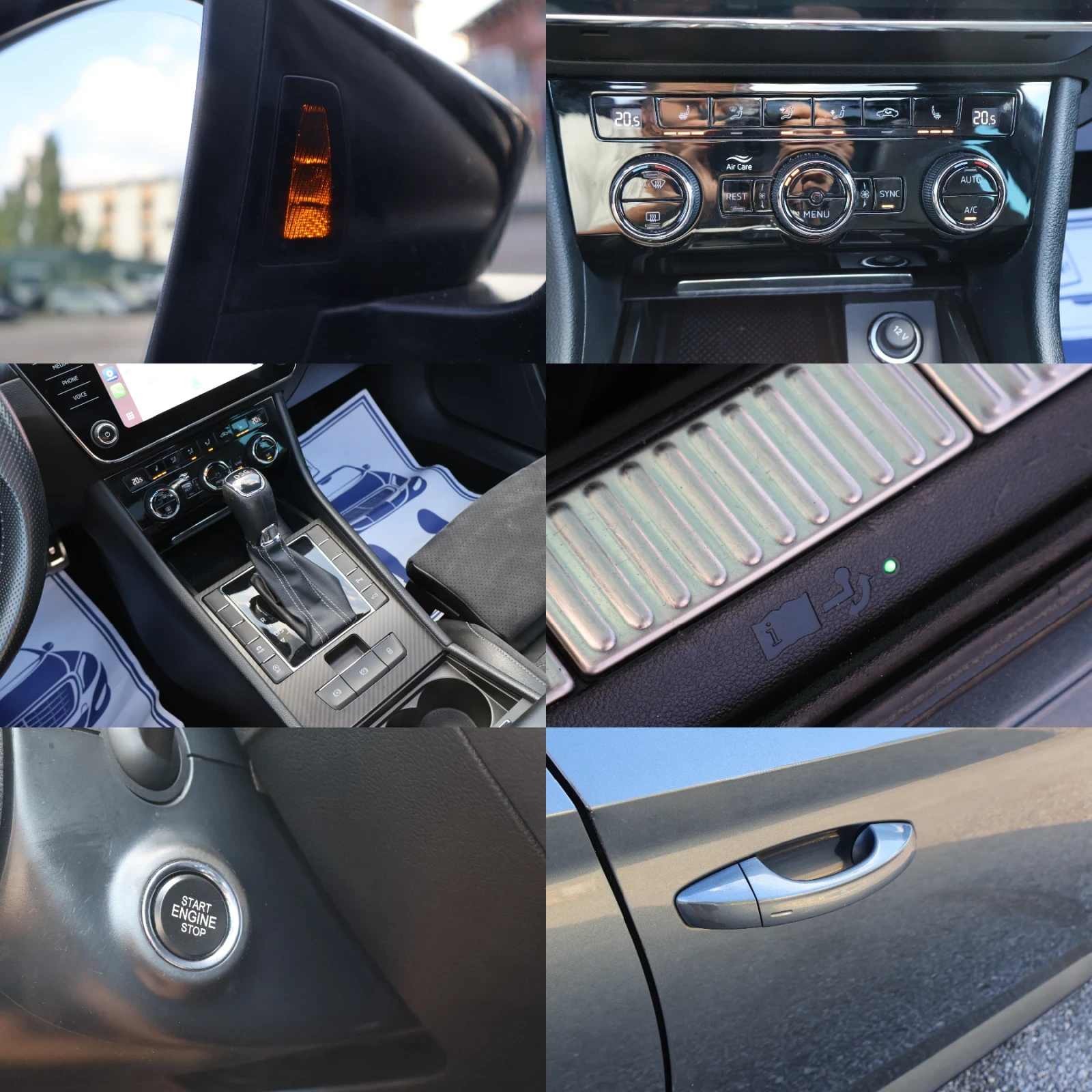 Skoda Superb 2.0TDI SPORTLine DSG MATRIX  KeyLess  | Mobile.bg   15