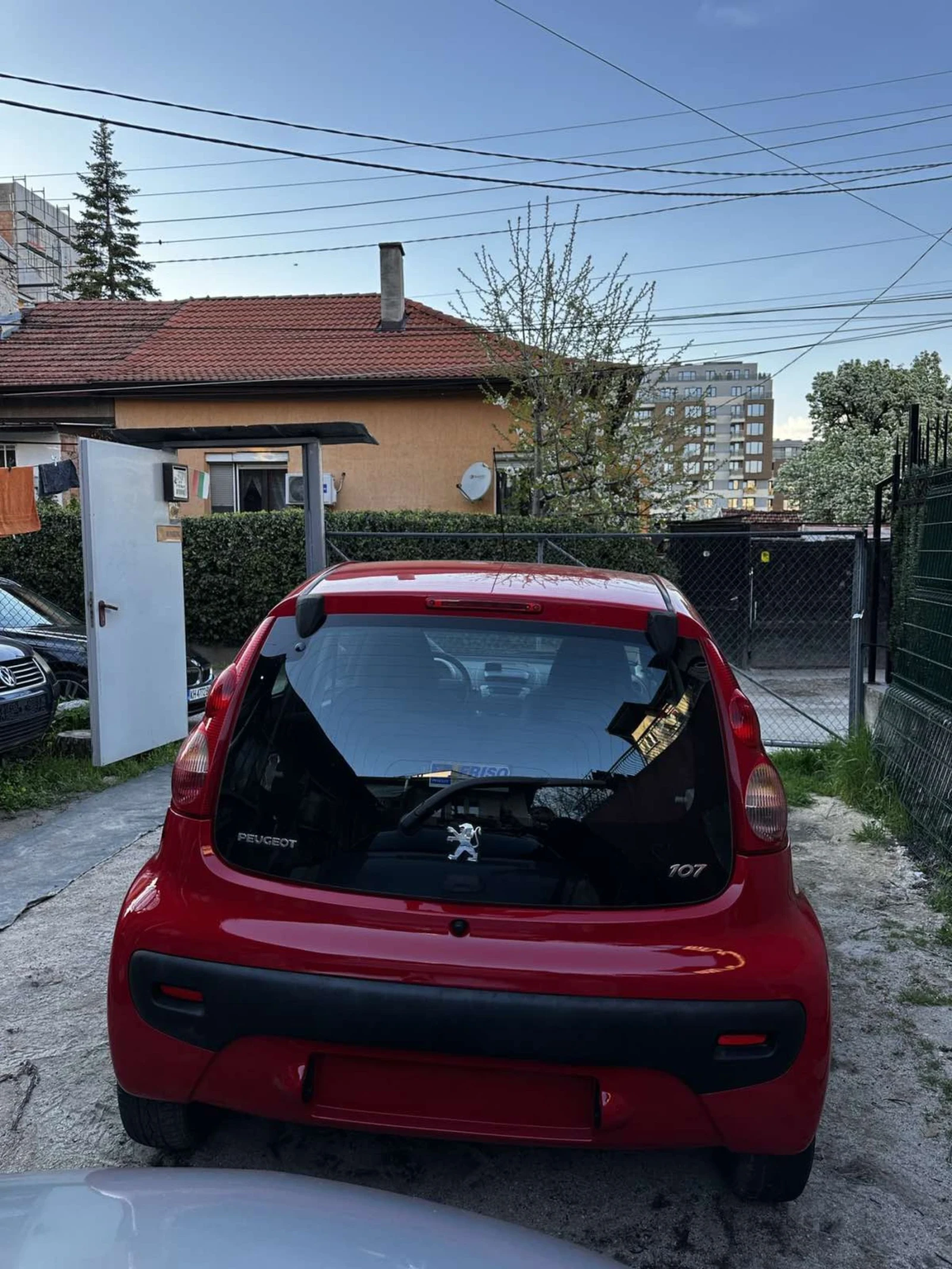 Peugeot 107 1.0, ВЕРИГА, 68к.с.4вр. КЛИМА, снимка 4 - Автомобили и джипове - 54720785