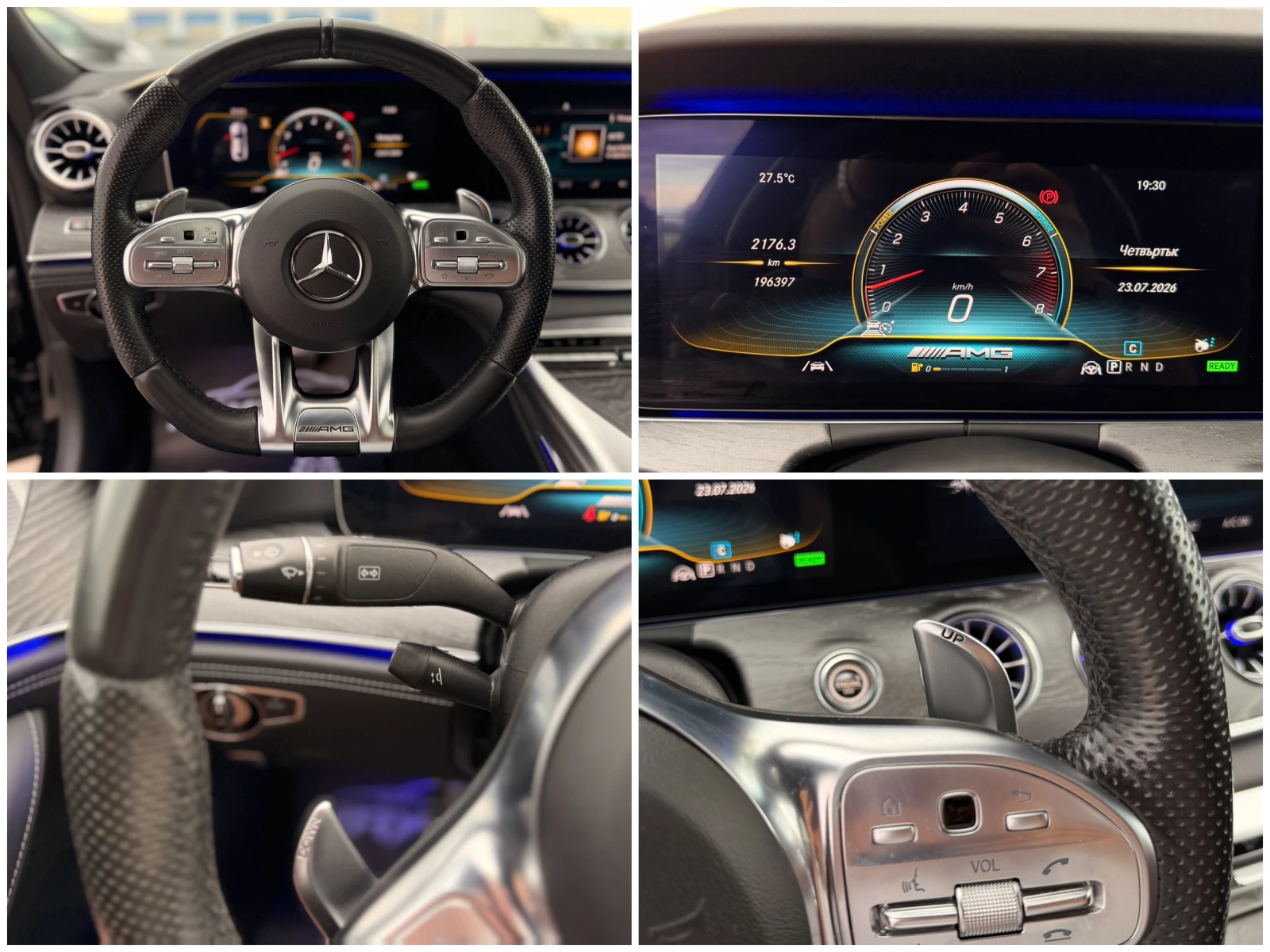 Mercedes-Benz AMG GT 43= V6-Biturbo= 4Matic+ = Distronic= Keyless= 360*, снимка 15 - Автомобили и джипове - 55413562