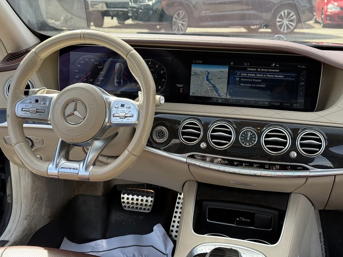 Mercedes-Benz S 63 AMG S* DESIGNO 2 TONE* ОБДУХВ* МАСАЖИ* МОНИТОРИ* ПАНОР, снимка 16 - Автомобили и джипове - 55643914