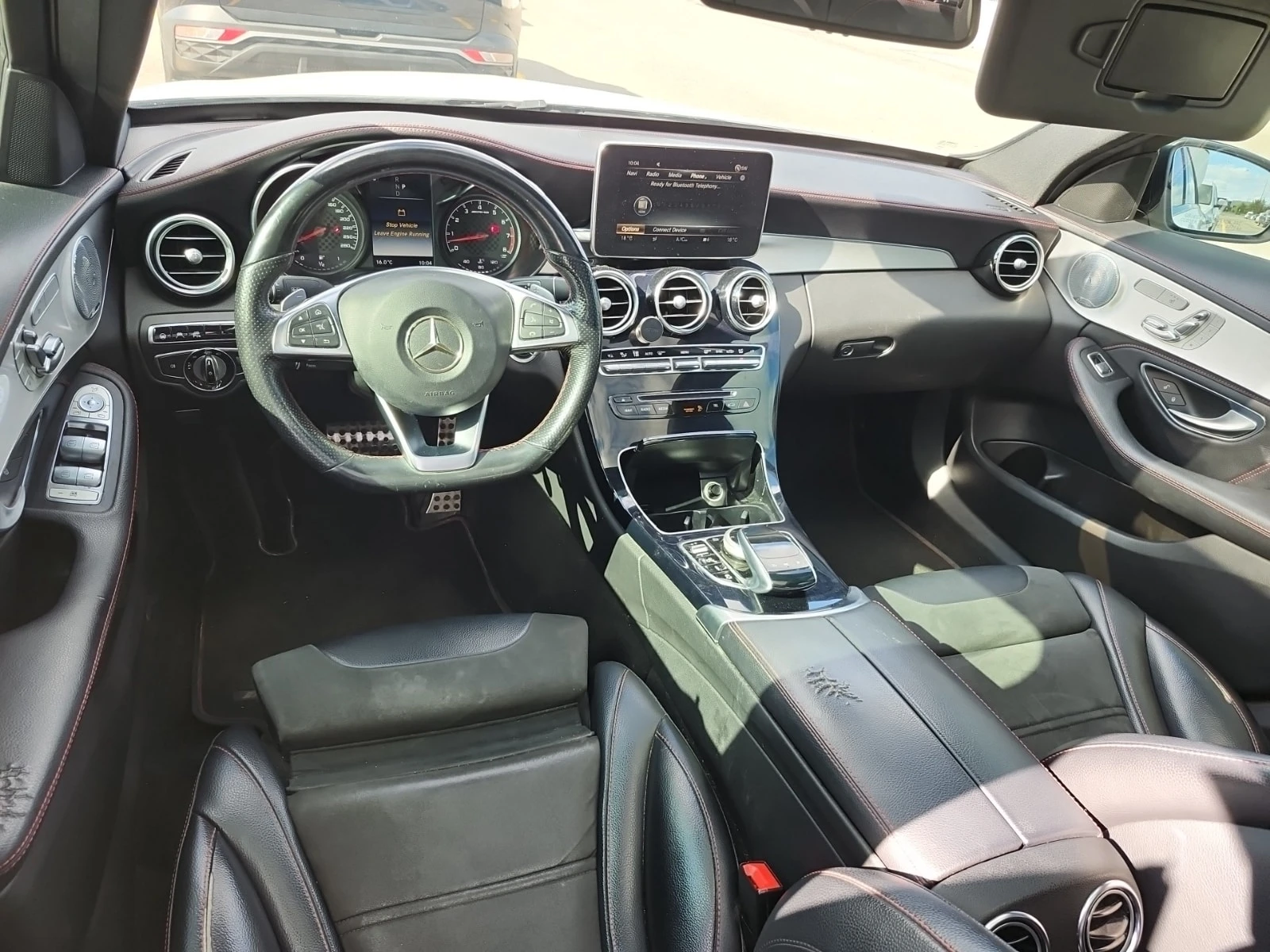 Mercedes-Benz C 43 AMG /DISTRONIC/BURMESTER/CARFAX/АВТОКРЕДИТ , снимка 10 - Автомобили и джипове - 55948504