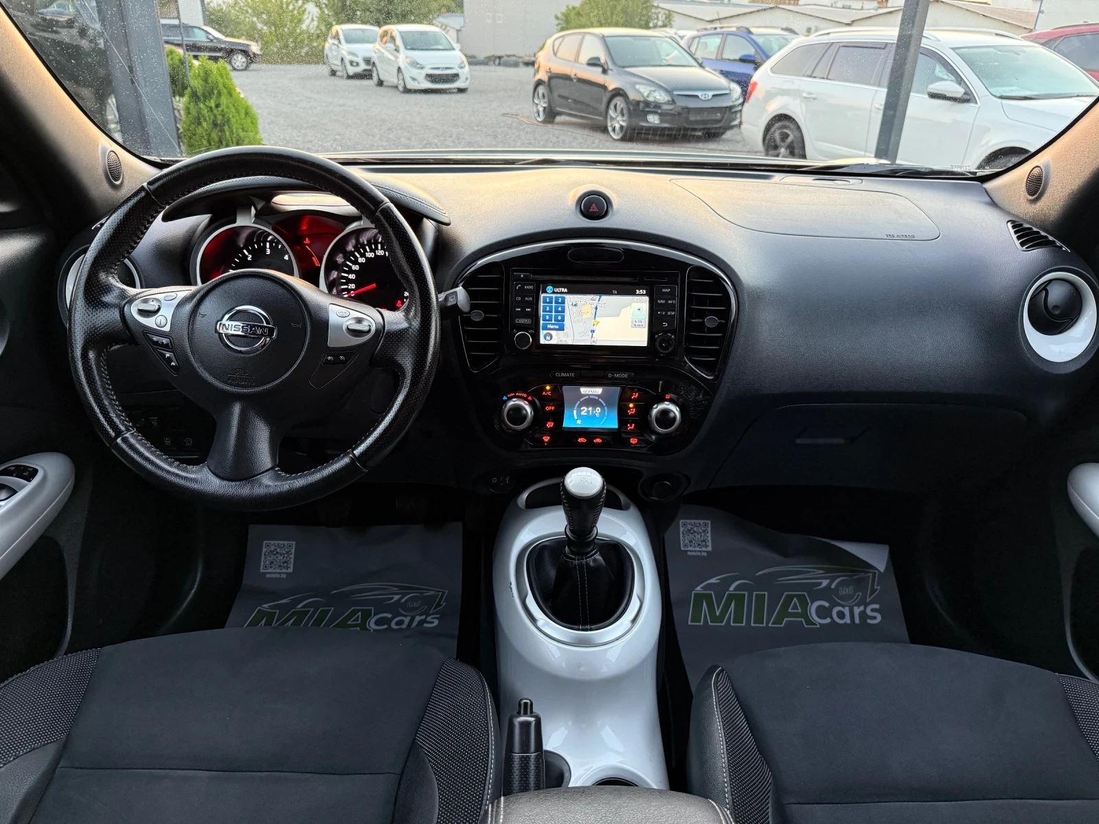 Nissan Juke 1.5dci 110к.с* FACE*  NAVI* EURO6* KEYLESS - изображение 10