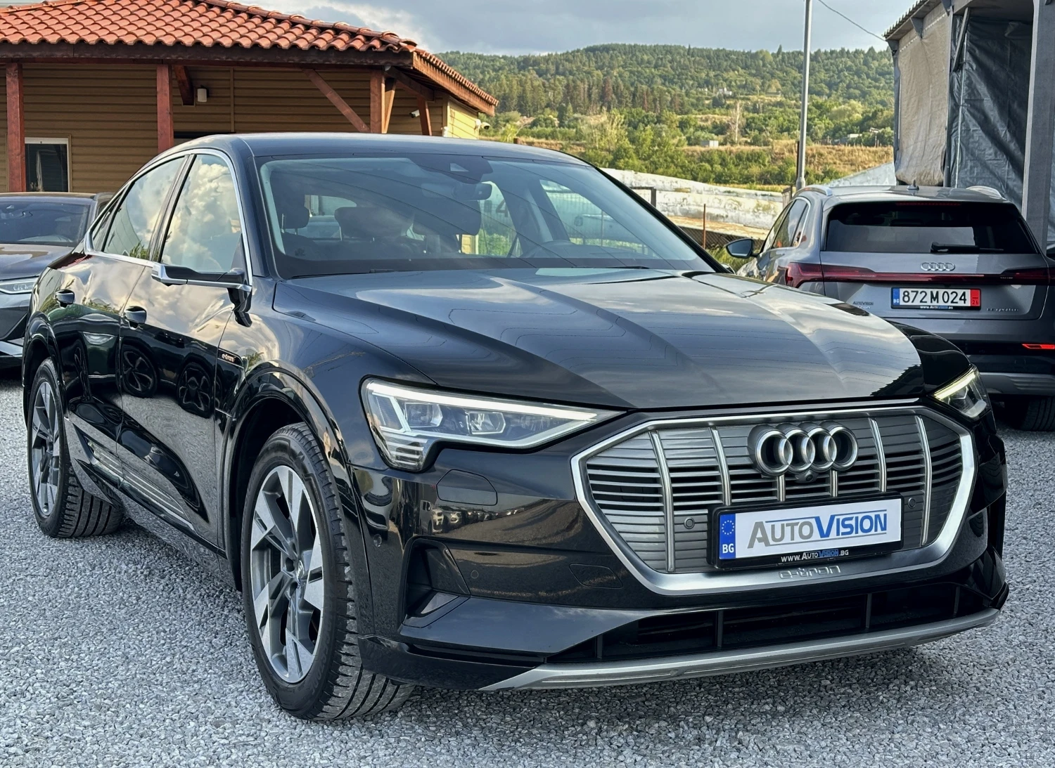 Audi E-Tron 55 SPORTBACK Head-up Keyless Cam360 Кожа Подгрев