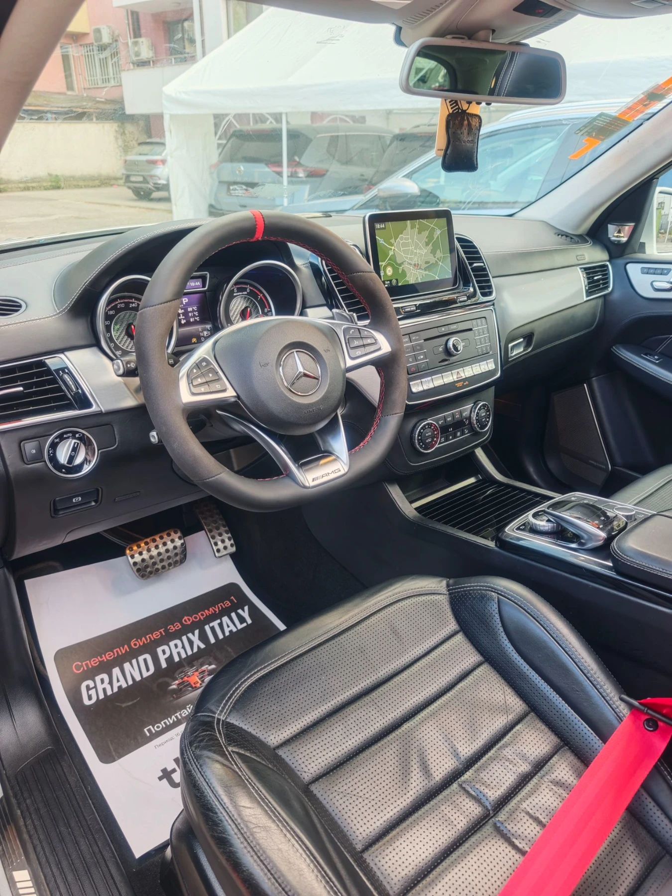 Mercedes-Benz GLE 6.3s AMG, 750кс, ПАНОРАМА, B&O, ОБДУХВАНЕ, ФУЛ! , снимка 5 - Автомобили и джипове - 55972780
