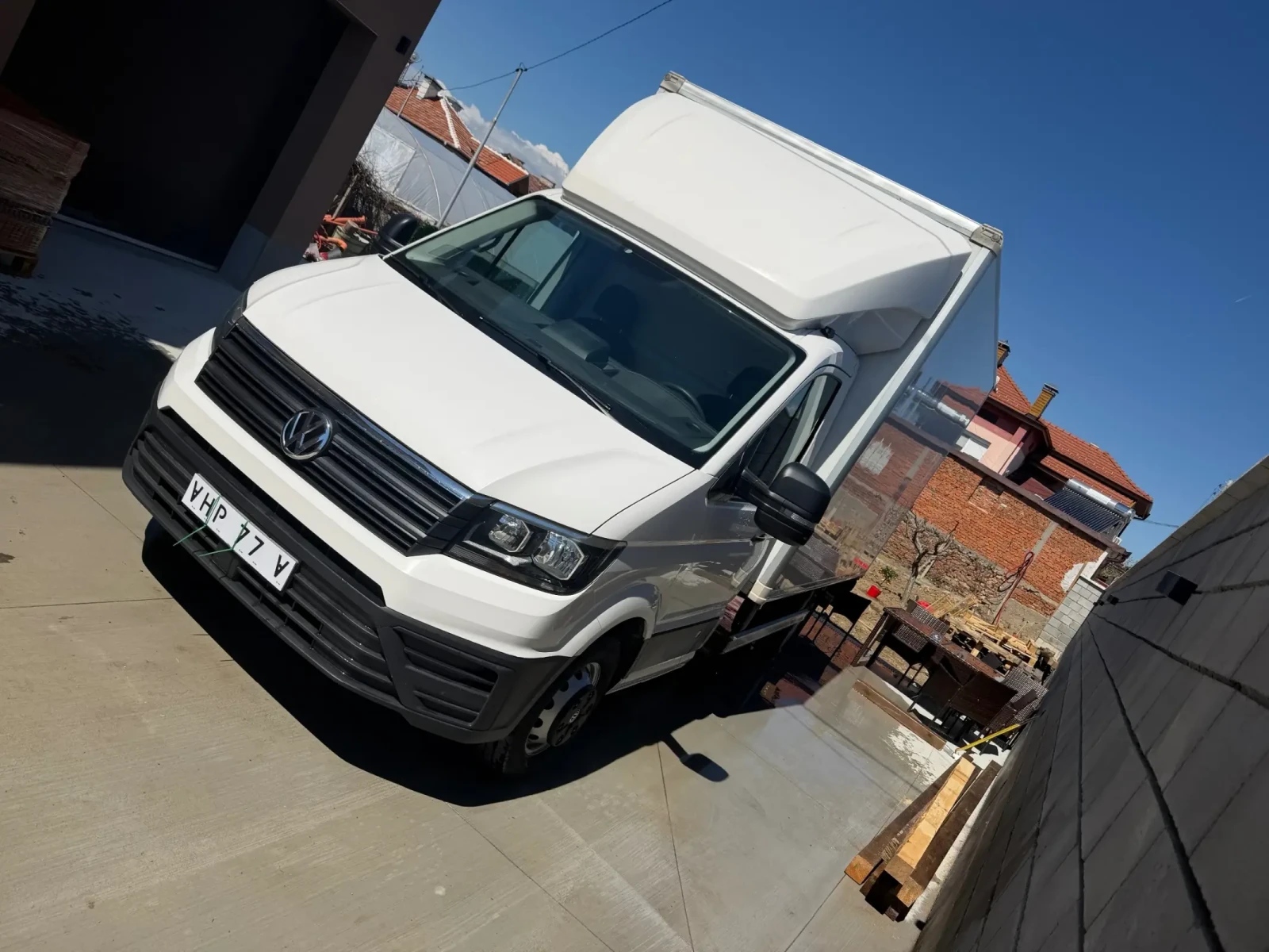 VW Crafter  B категория малка винетка