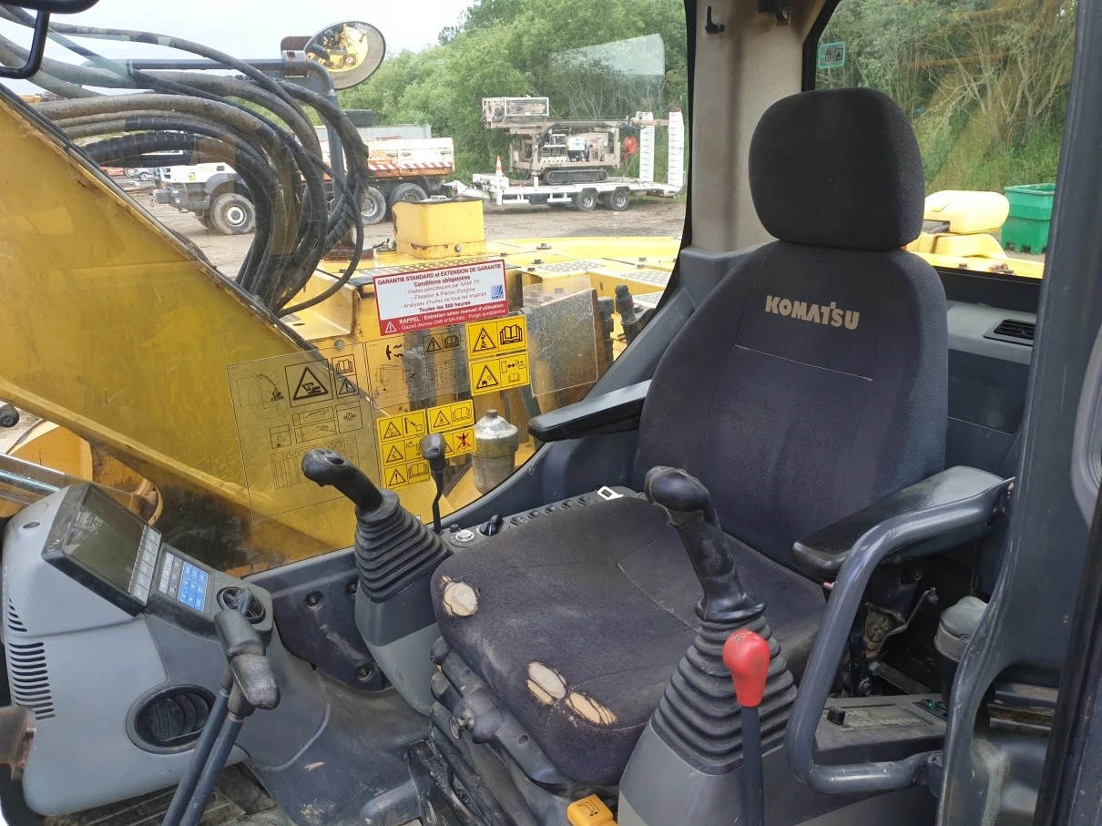 Багер Komatsu PC138US-11, снимка 3 - Индустриална техника - 54064647