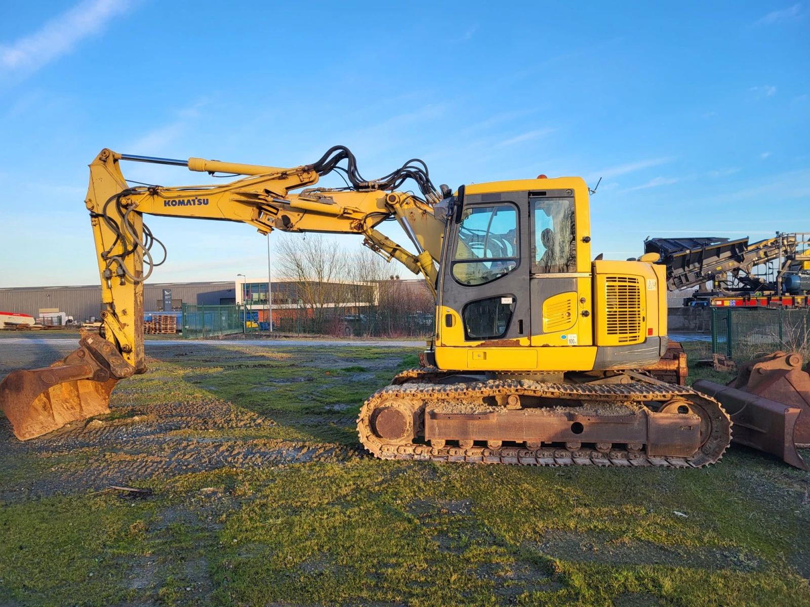 Багер Komatsu PC138US-11, снимка 2 - Индустриална техника - 54064647