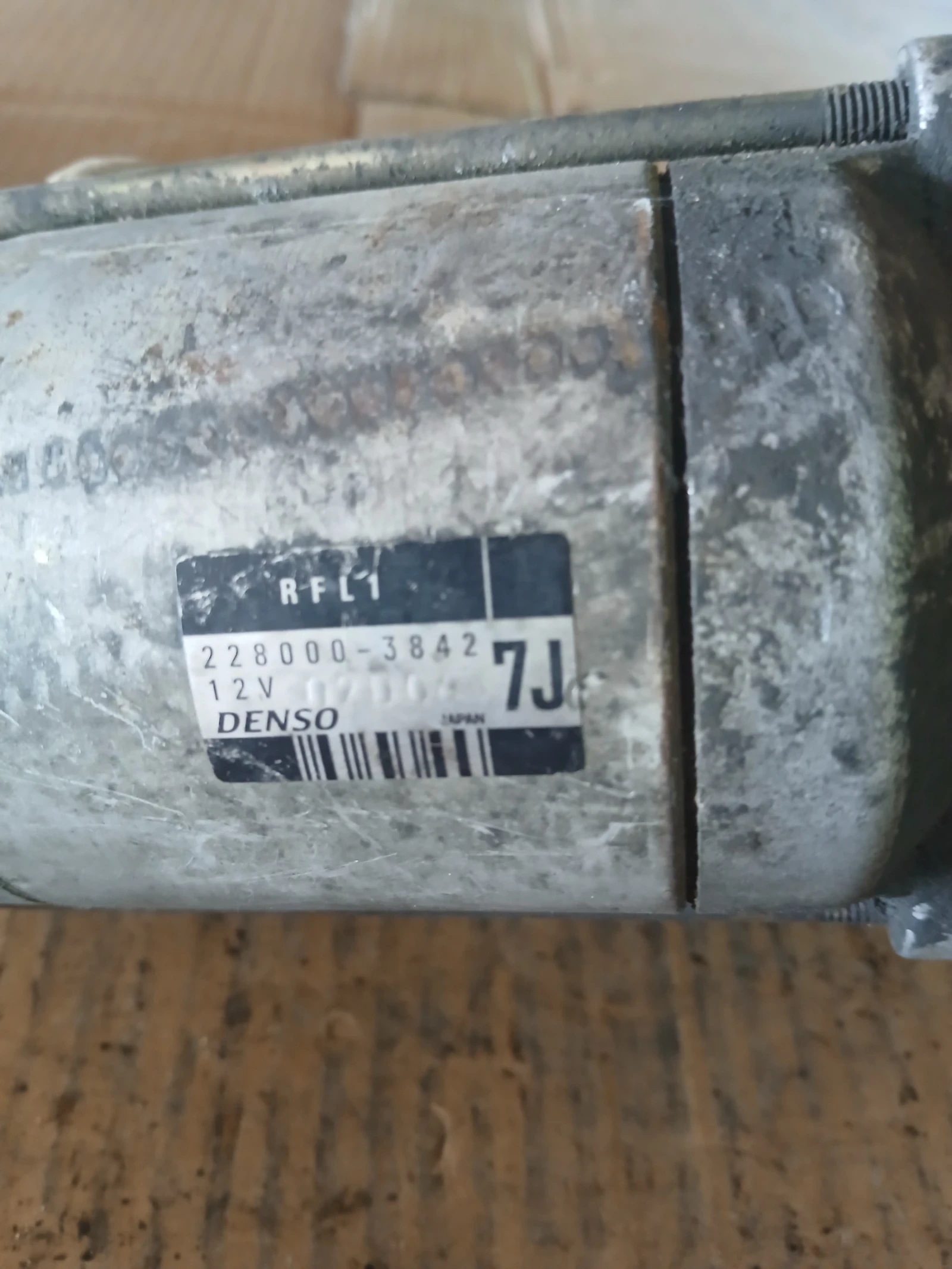 228000-3842 стартер Mazda 323, снимка 3 - Части - 55384883