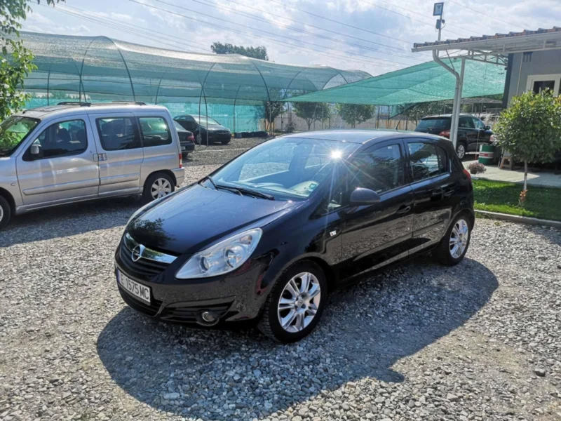 Opel Corsa Opel Corsa D 1.2 газ/бензин 60кс климатик, снимка 1 - Автомобили и джипове - 48790215