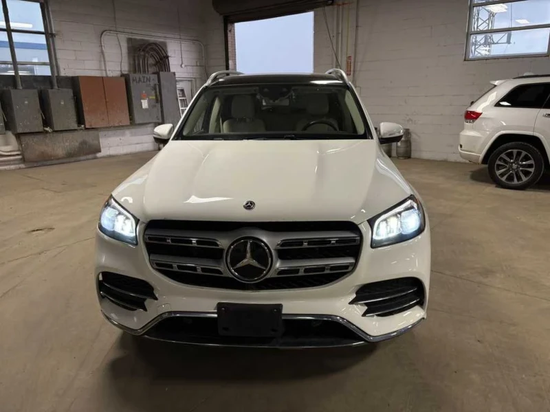 Mercedes-Benz GLS 450 AMG* Pano* Burm* 360* EQ boost* AirMatic* , снимка 3 - Автомобили и джипове - 52263748