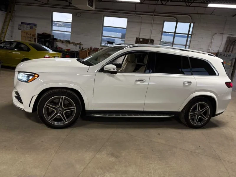 Mercedes-Benz GLS 450 AMG* Pano* Burm* 360* EQ boost* AirMatic* , снимка 4 - Автомобили и джипове - 52263748