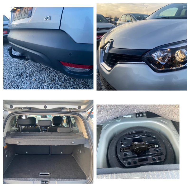 Renault Captur 1.5D 2016/06M 90HP EVRO6B NAVI* CAMERA* , снимка 14 - Автомобили и джипове - 52839723