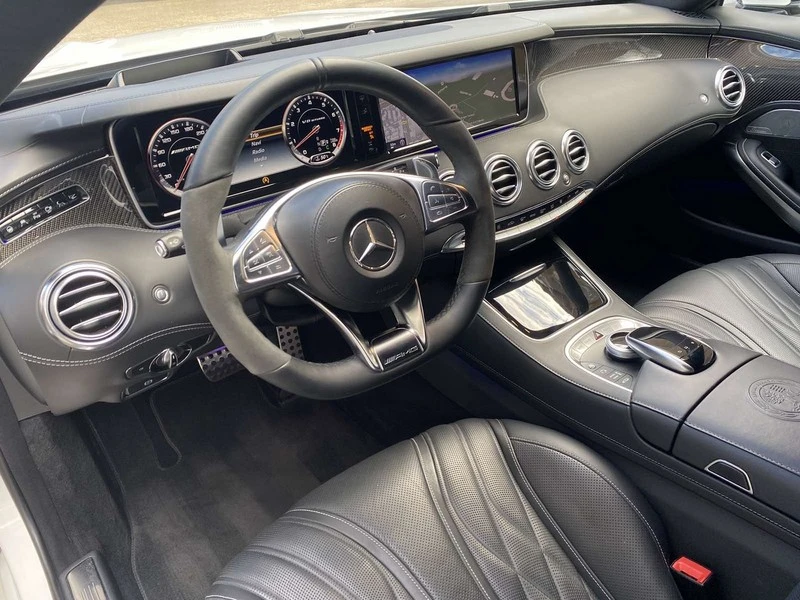 Mercedes-Benz S 63 AMG Coupe/4Matic/Designo/AMGdriver/HuD/Burm, снимка 8 - Автомобили и джипове - 43926063