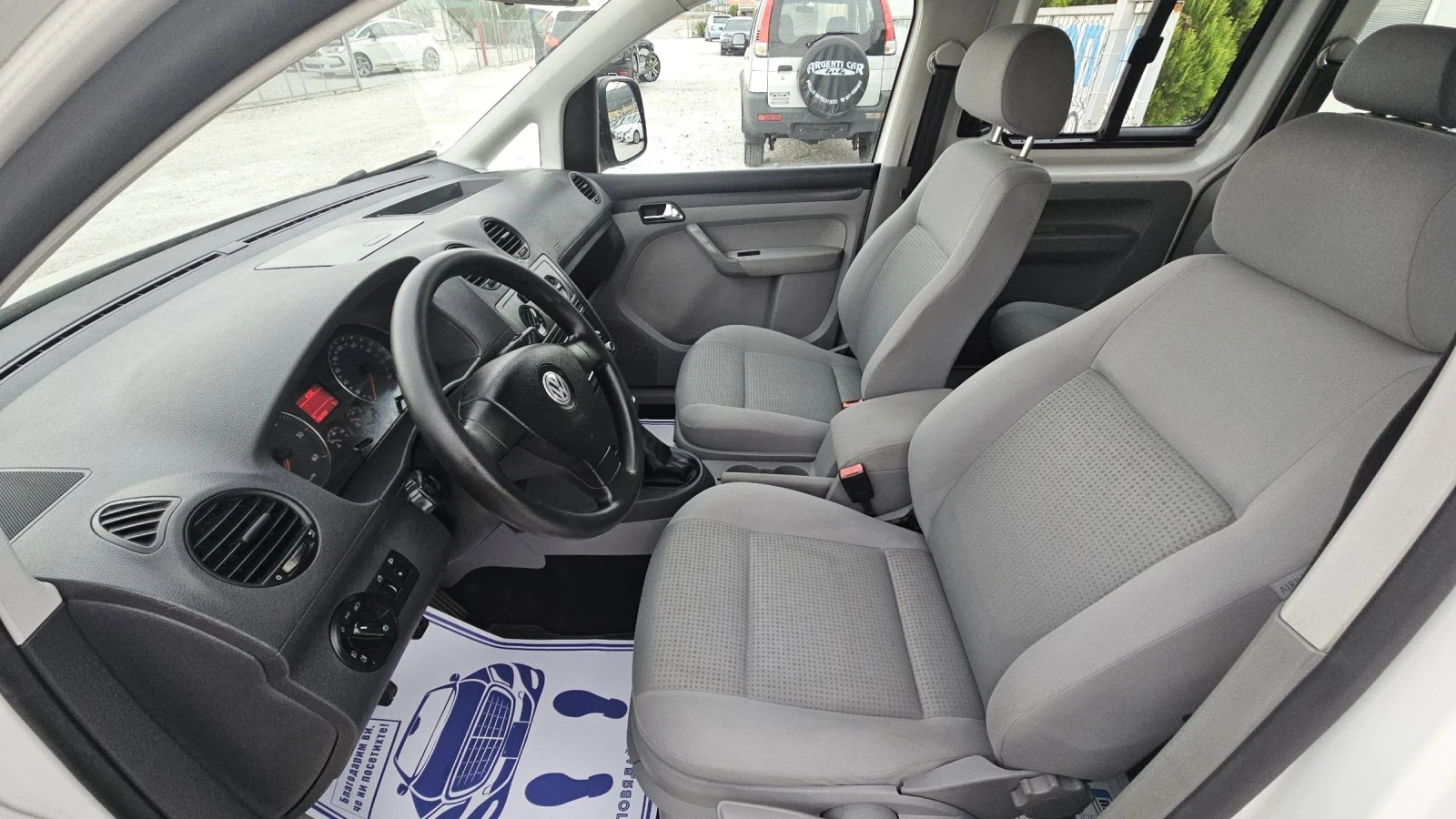 VW Caddy 1.9TDI.105.кс.2009г.ТОПсъстояние - изображение 9