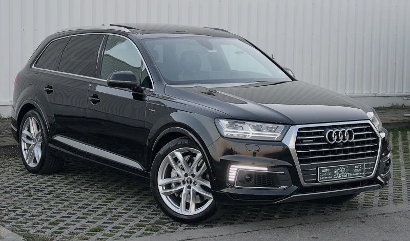 Audi Q7 3.0TDI/E-TRON/S-LINE/KAMERA360/DISTRONIC/PANO/FULL, снимка 3 - Автомобили и джипове - 52204179