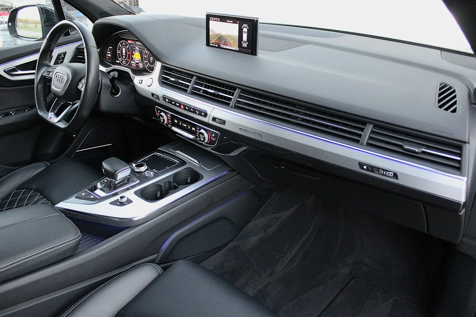 Audi Q7 3.0TDI/E-TRON/S-LINE/KAMERA360/DISTRONIC/PANO/FULL | Mobile.bg   13