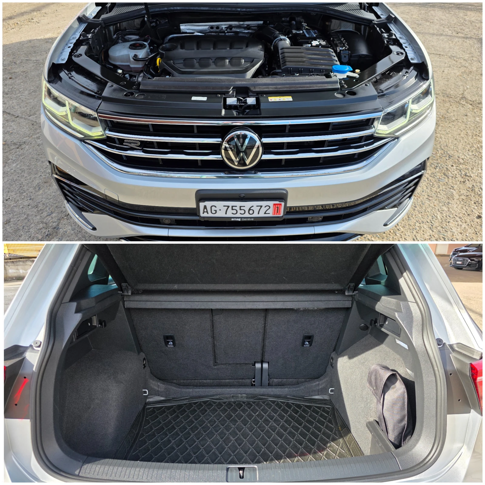 VW Tiguan 2.0TSI/R-LINE/4Motion/190к.с./Швейцария, снимка 17 - Автомобили и джипове - 53771288