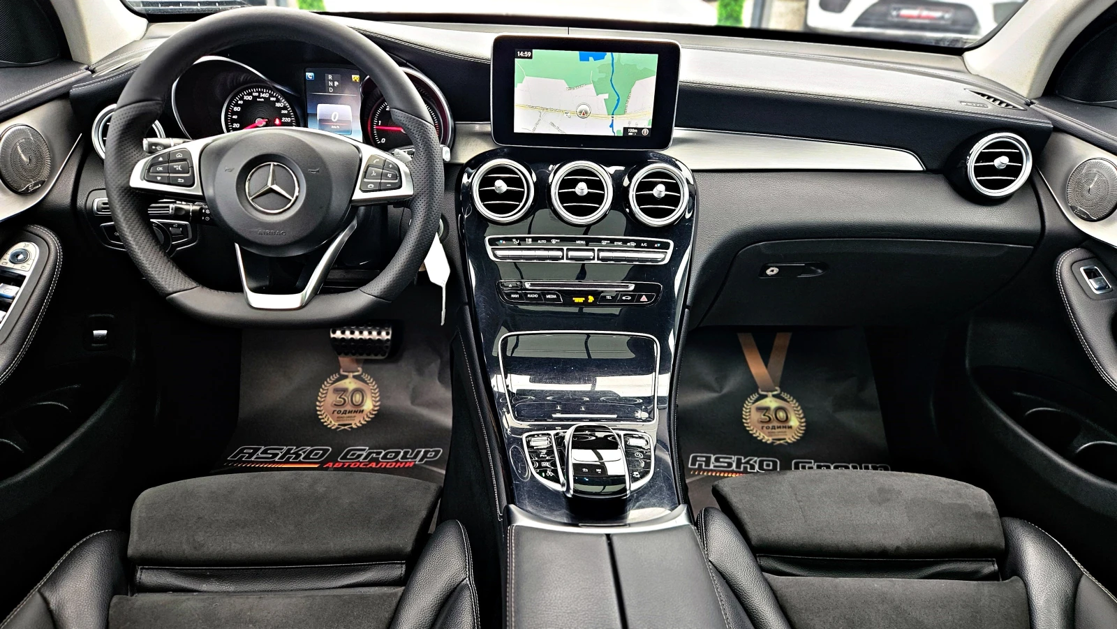 Mercedes-Benz GLC 250 AMG/9G/GERMANY/ПАНОРАМА/CAMERA/AMBIENT/SIGN AS/LIZ, снимка 9 - Автомобили и джипове - 53903908