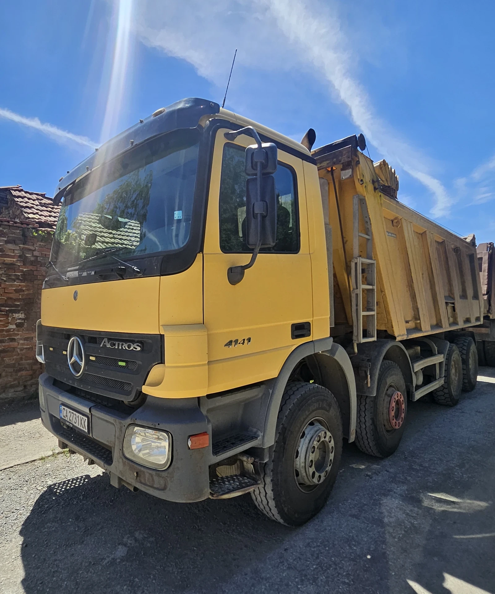 Mercedes-Benz 4140 Самосвал 