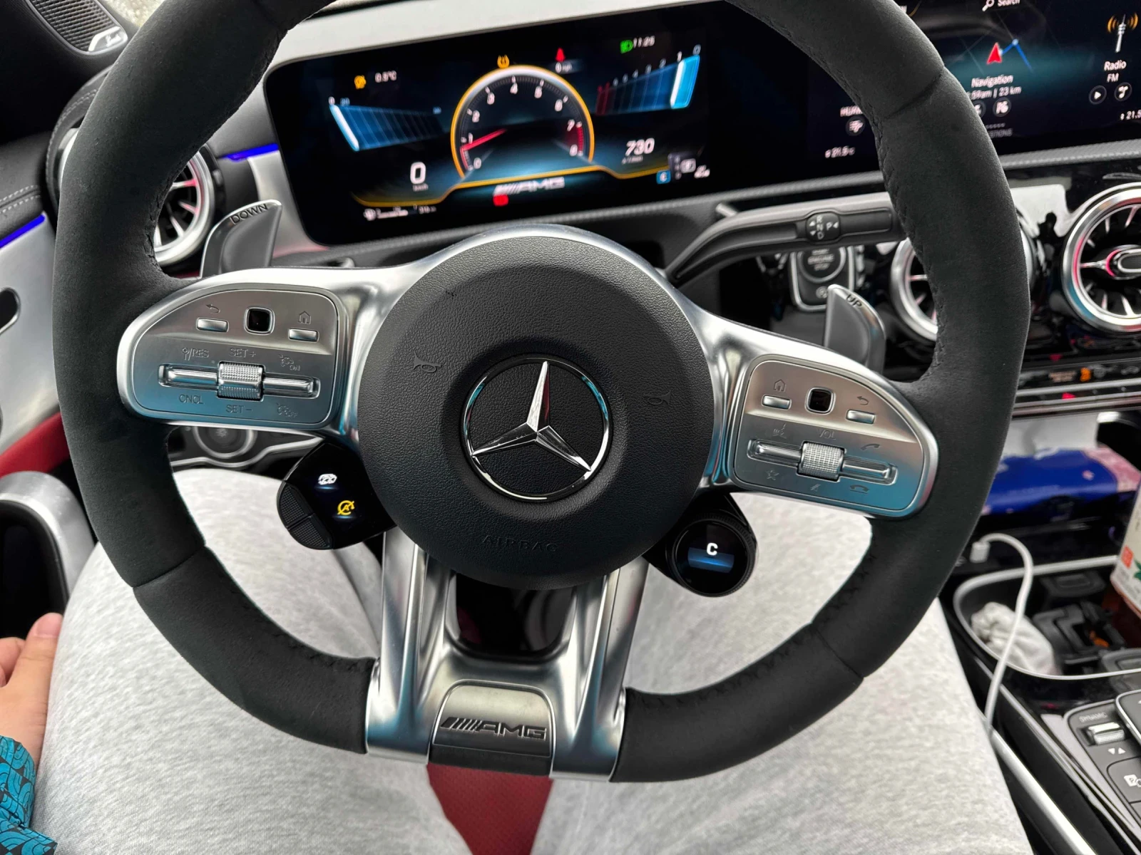 Mercedes-Benz CLA 45 AMG AMG * BURMESTER * �������� * BUCKET SEATS *  | Mobile.bg � ����������� 9