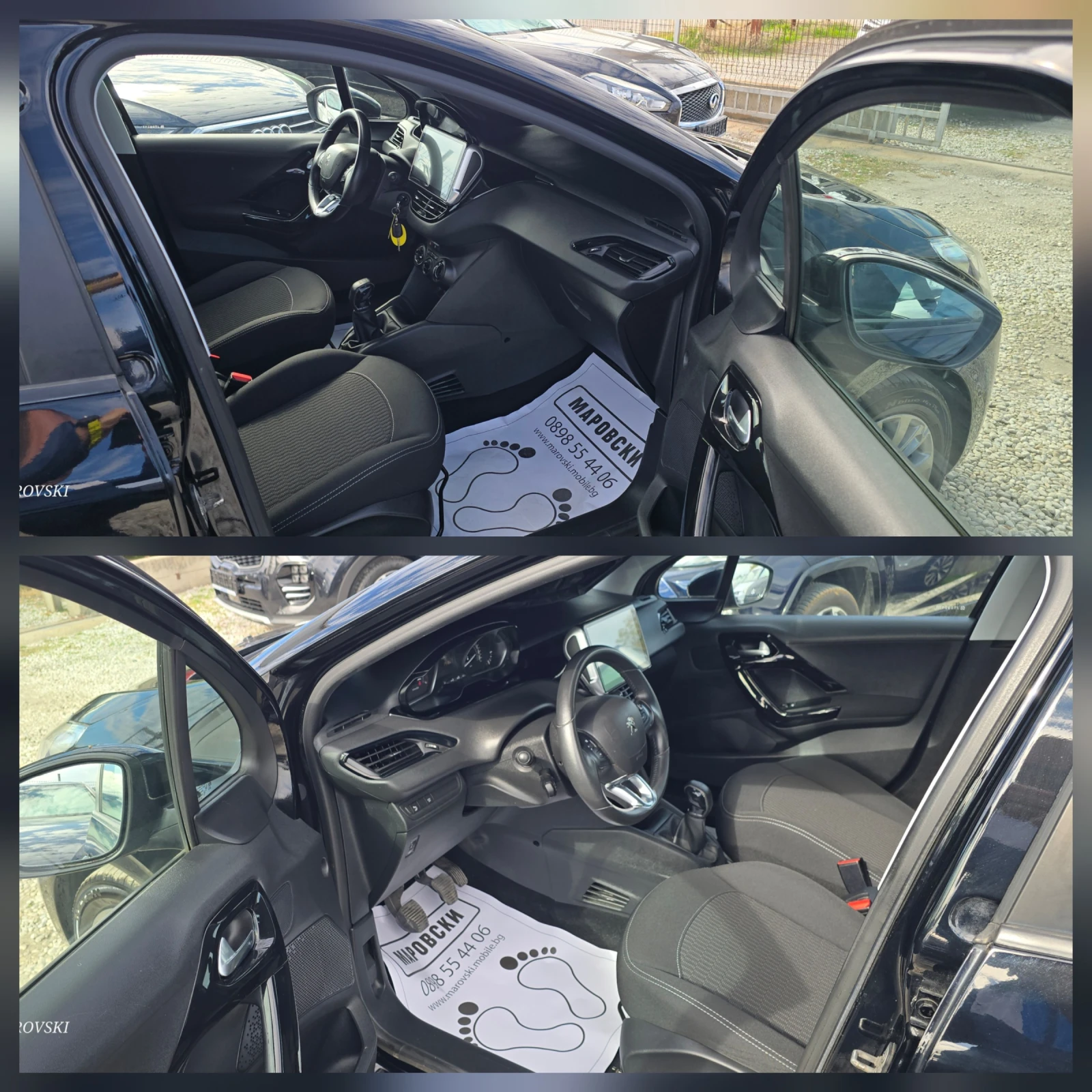 Peugeot 208 1.2 BENZIN 100%�� CAR PLAY 6 ������ ��������!!! | Mobile.bg � ����������� 9