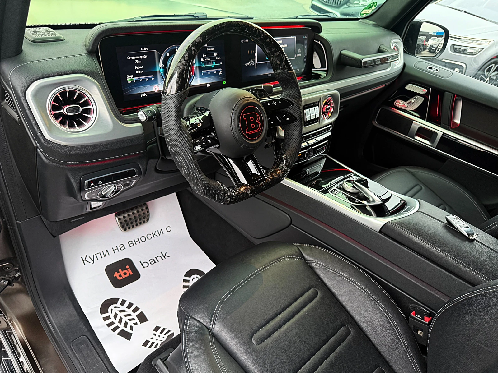 Mercedes-Benz G 400 BRABUS-LED-MONITORI-3D-BIXENON-MAT ОРИГИНАЛ-GERMAN - изображение 10