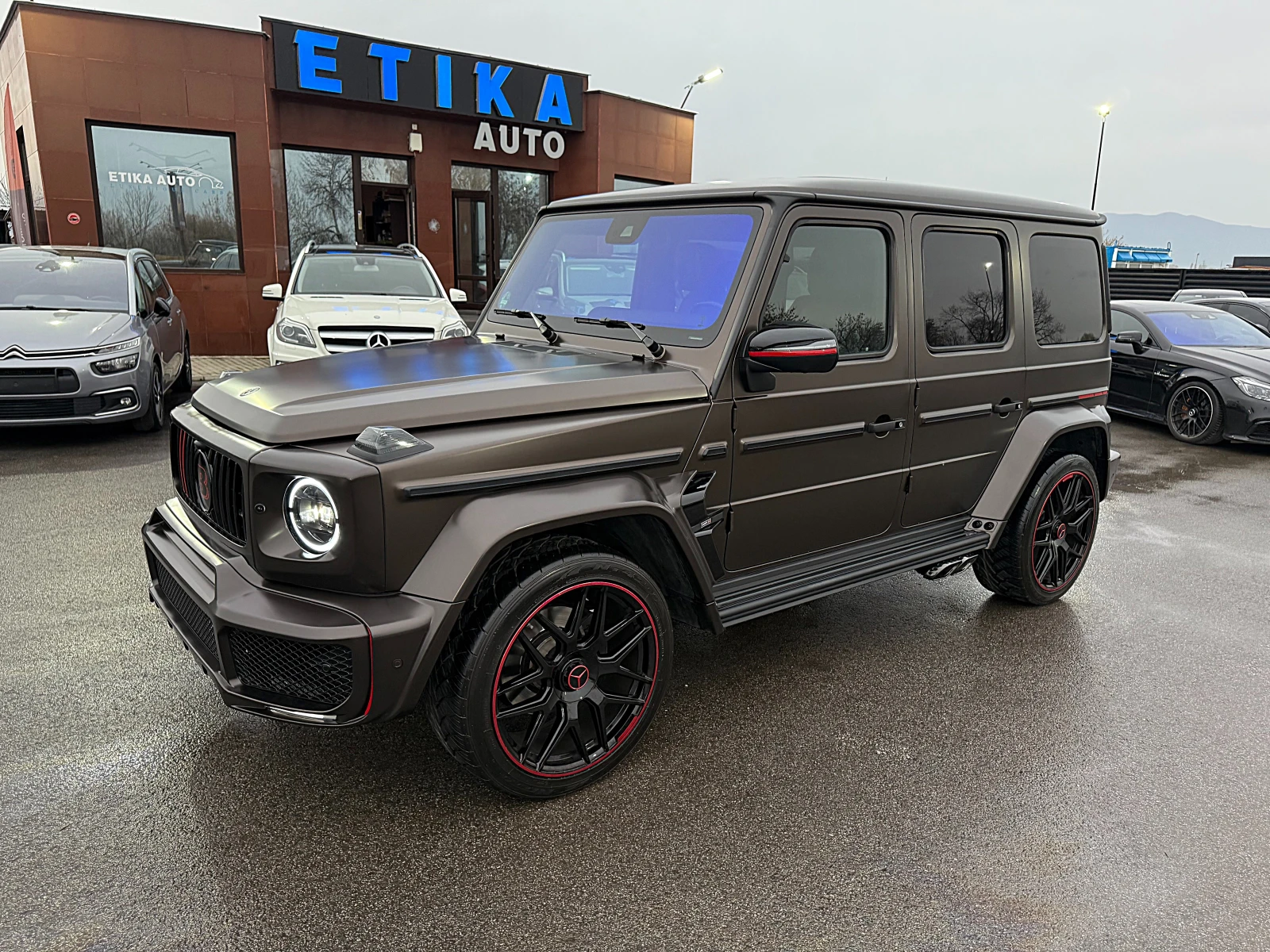 Mercedes-Benz G 400 BRABUS-LED-MONITORI-3D-BIXENON-MAT ОРИГИНАЛ-GERMAN - изображение 3