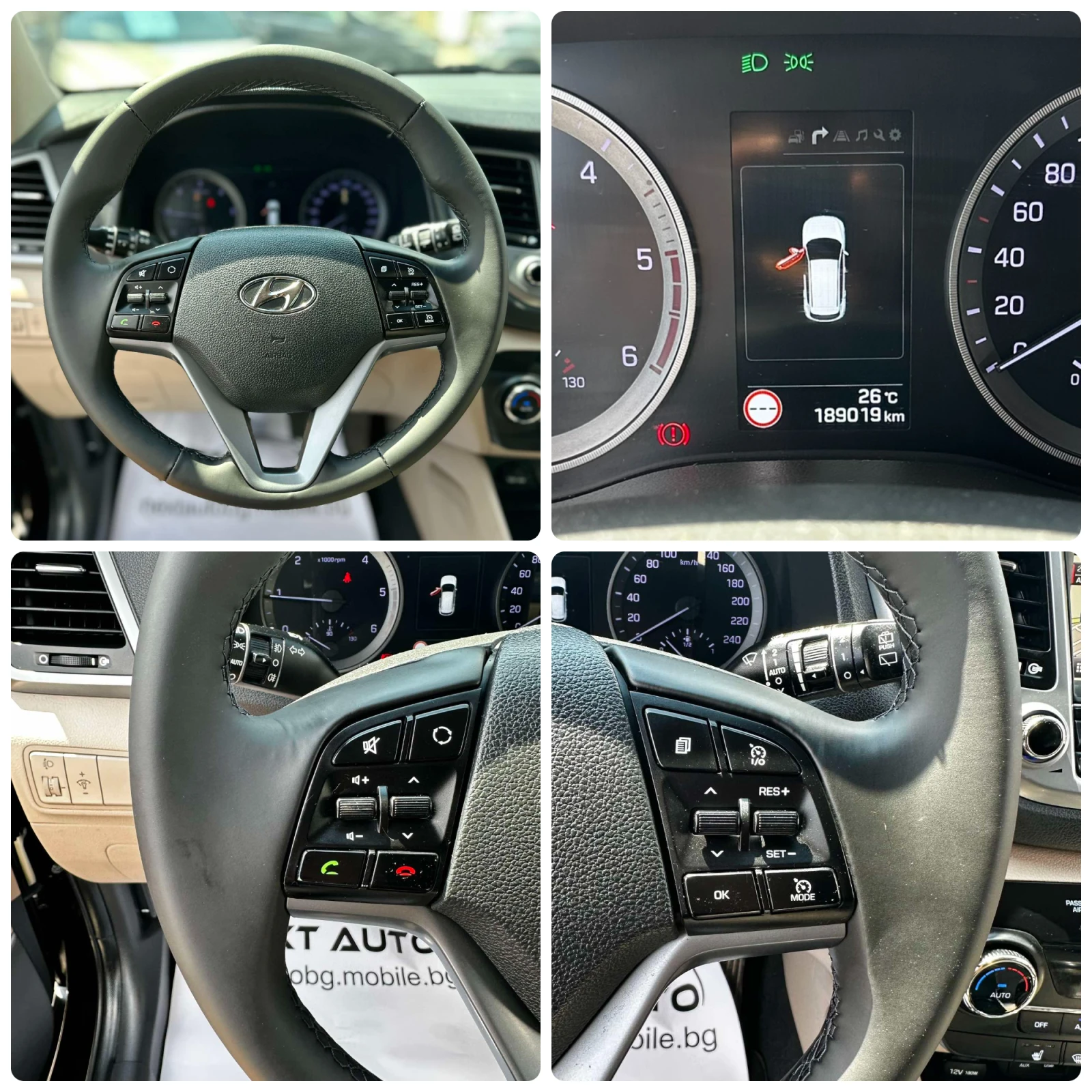 Hyundai IX35 1.7D 116HP LANE ASSIST KEYLESS CAMERA EU6B, снимка 13 - Автомобили и джипове - 55662834