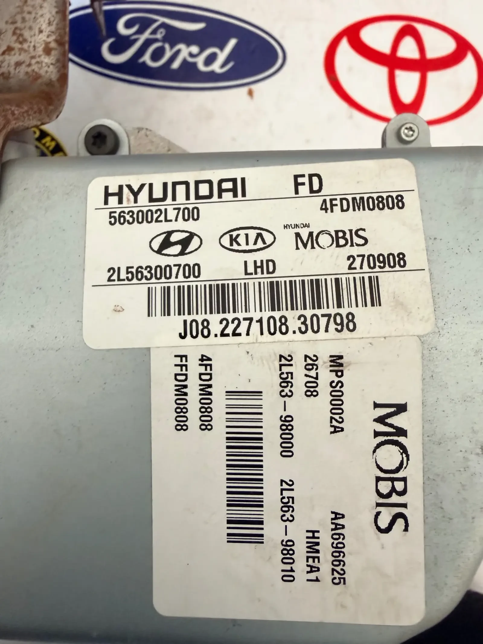 563002L700 Кормилна колона/Ел.усилвател волан  HYUNDAI I30 2011 2L56300700 2L563-98000 2L563-98010, снимка 2 - Части - 53767763