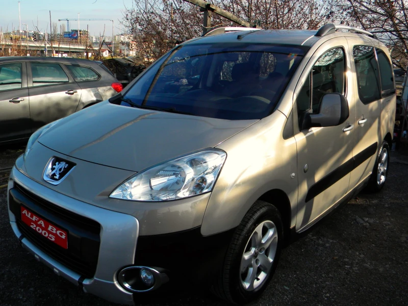 Peugeot Partner TEPEE* 1.6HDI-OUTDOOR* КАТО НОВО* EURO4, снимка 1 - Автомобили и джипове - 48335130