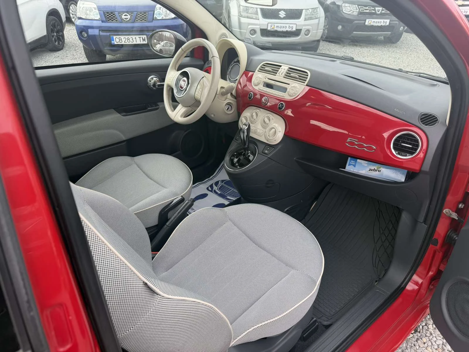 Fiat 500 Автоматик, снимка 10 - Автомобили и джипове - 54078716