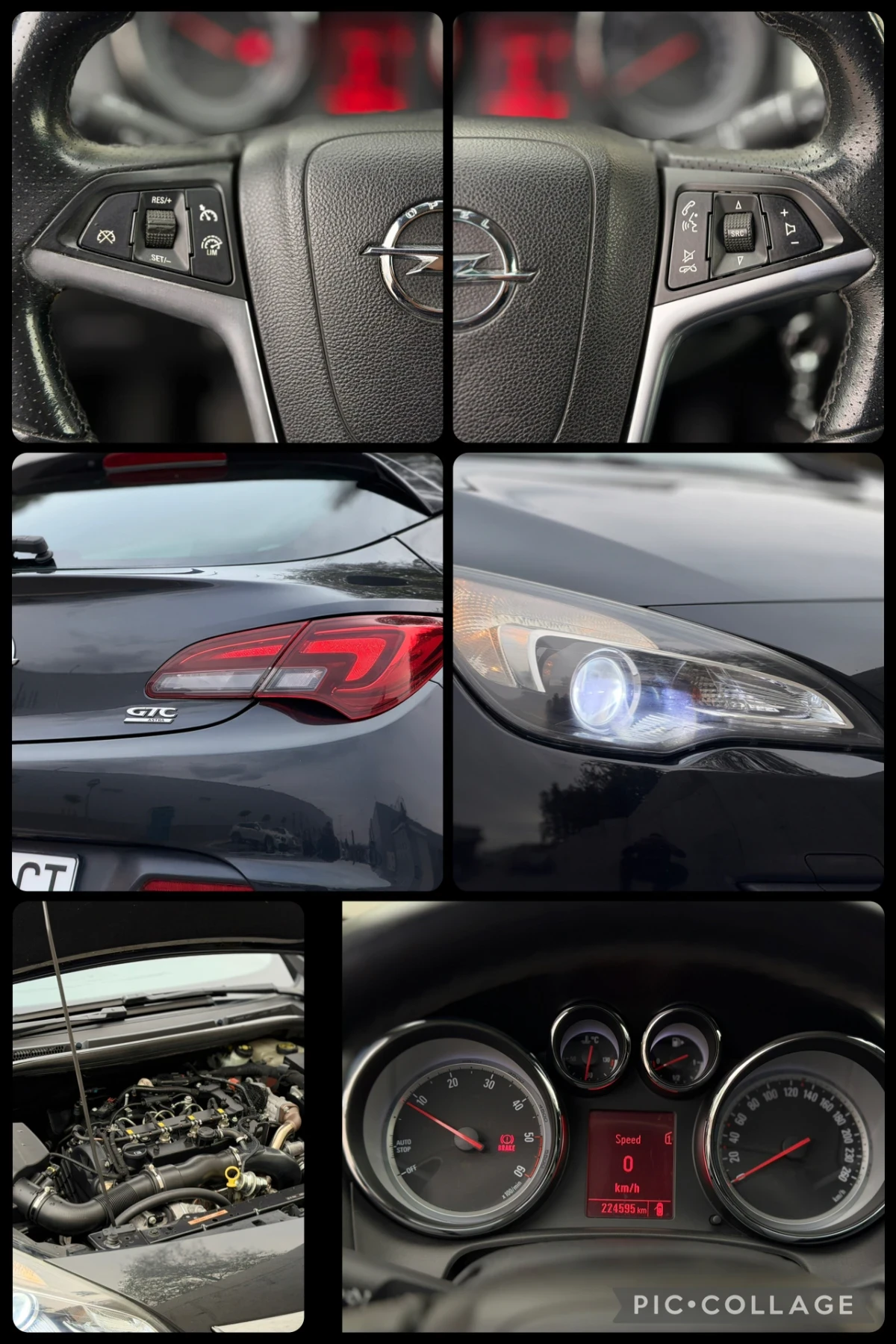 Opel Astra 1.7CDTi~110hp~GTC~НАВИГАЦИЯ, снимка 17 - Автомобили и джипове - 56280769