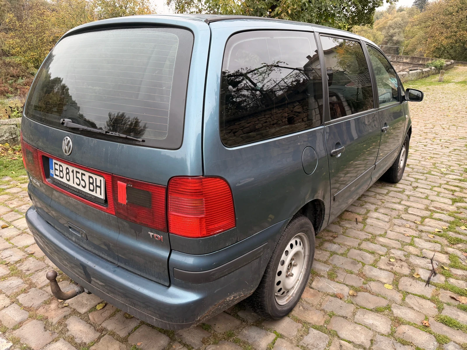 VW Sharan 1.9 TDI * 116* 7 Местен * , снимка 3 - Автомобили и джипове - 56742113