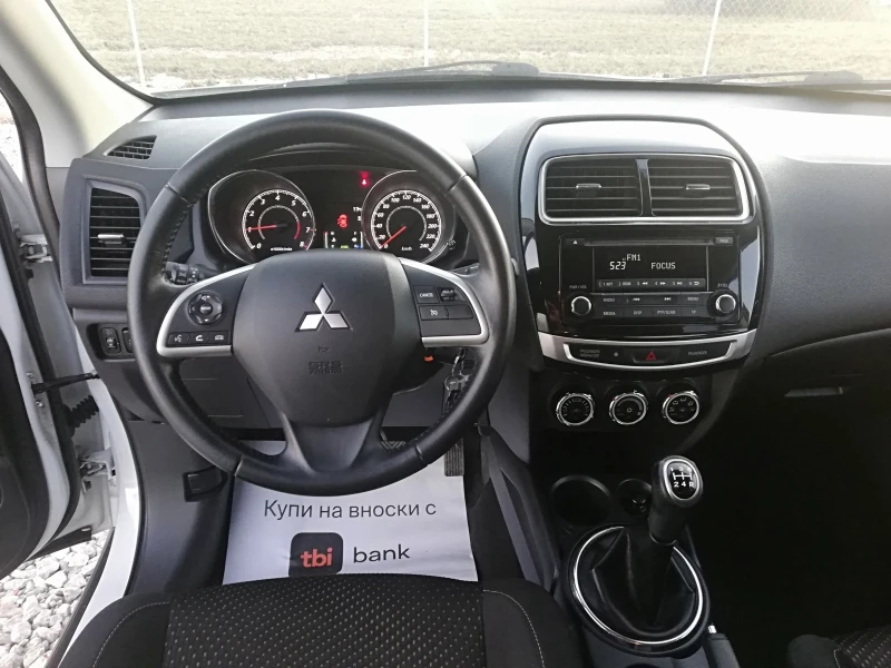 Mitsubishi ASX 1.6i kli , снимка 15 - Автомобили и джипове - 53117557