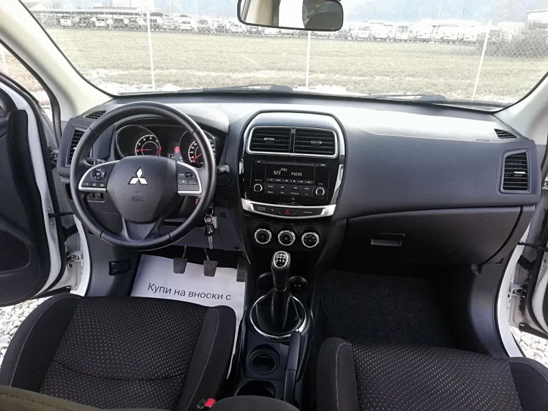 Mitsubishi ASX 1.6i kli , снимка 13 - Автомобили и джипове - 53117557