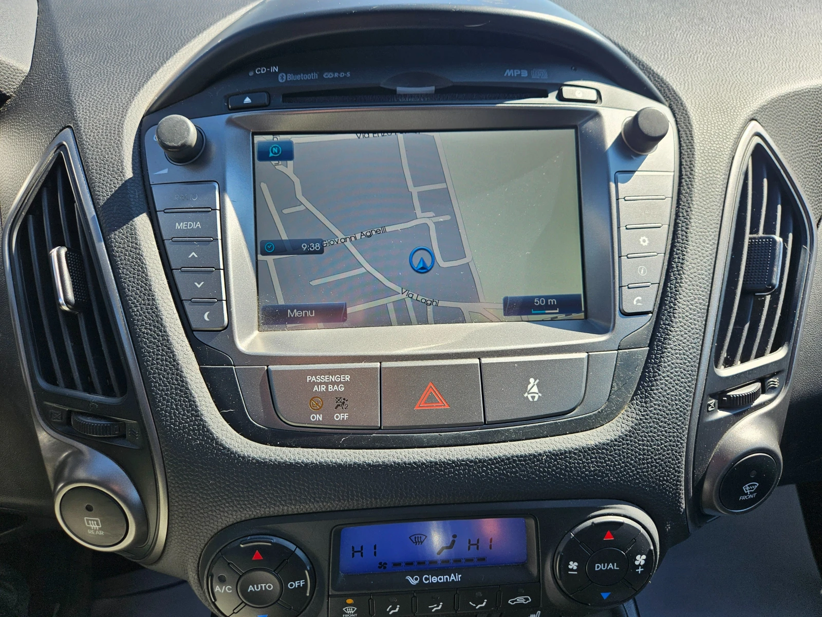 Hyundai IX35 1.6i METAN !!! EVRO 5B, снимка 11 - Автомобили и джипове - 53929400