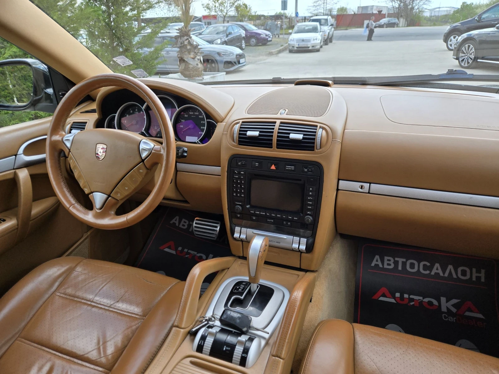 Porsche Cayenne S= 4.5i-340кс= 4х4= ШИБЕДАХ= НАВИ= КСЕНОН, снимка 13 - Автомобили и джипове - 54246071