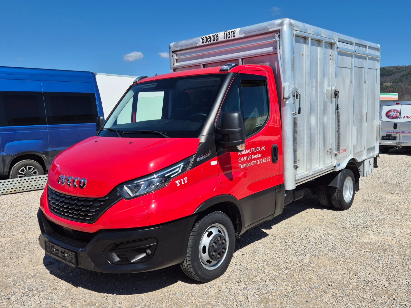 Iveco Daily 35c21* ЖИВОТНОВОЗ* ШВЕЙЦАРИЯ* 