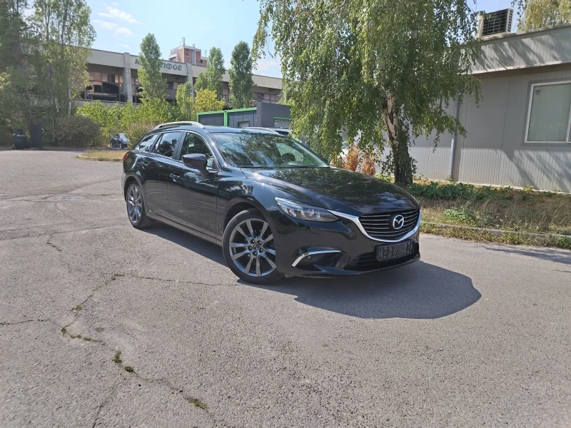 Mazda 6 2. 0БЕНЗИН/АВТОМАТИК/КОЖА/КОМБИ , снимка 3 - Автомобили и джипове - 48921306