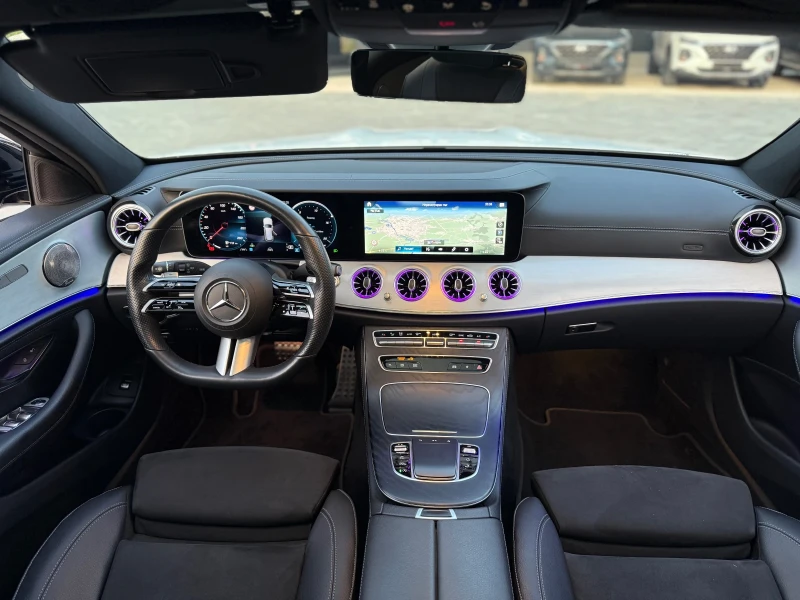 Mercedes-Benz E 220 4-matic= AMG= Подгрев-Burmeister= Панорама, снимка 10 - Автомобили и джипове - 50110523