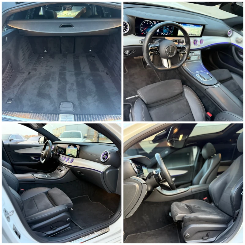 Mercedes-Benz E 220 4-matic= AMG= Подгрев-Burmeister= Панорама, снимка 13 - Автомобили и джипове - 50110523