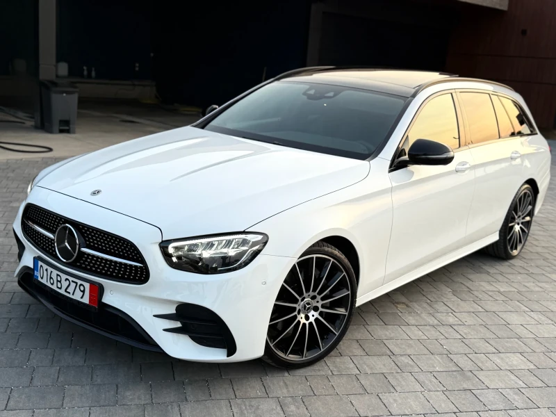 Mercedes-Benz E 220 4-matic= AMG= Подгрев-Burmeister= Панорама, снимка 8 - Автомобили и джипове - 50110523